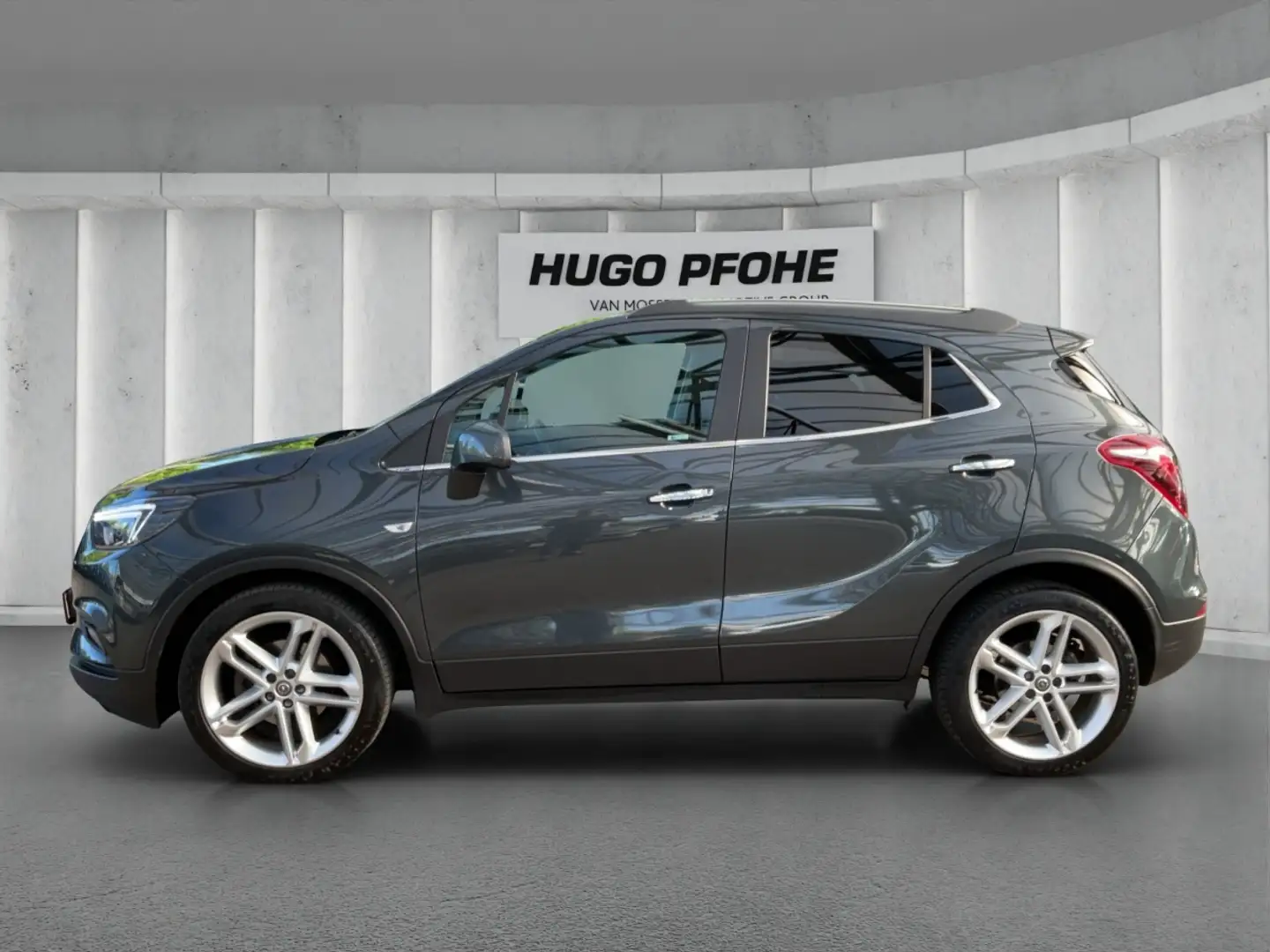 Opel Mokka X 1.4 Turbo Ultimate Start/Stop SHZ Navi SpurH LM Grau - 2