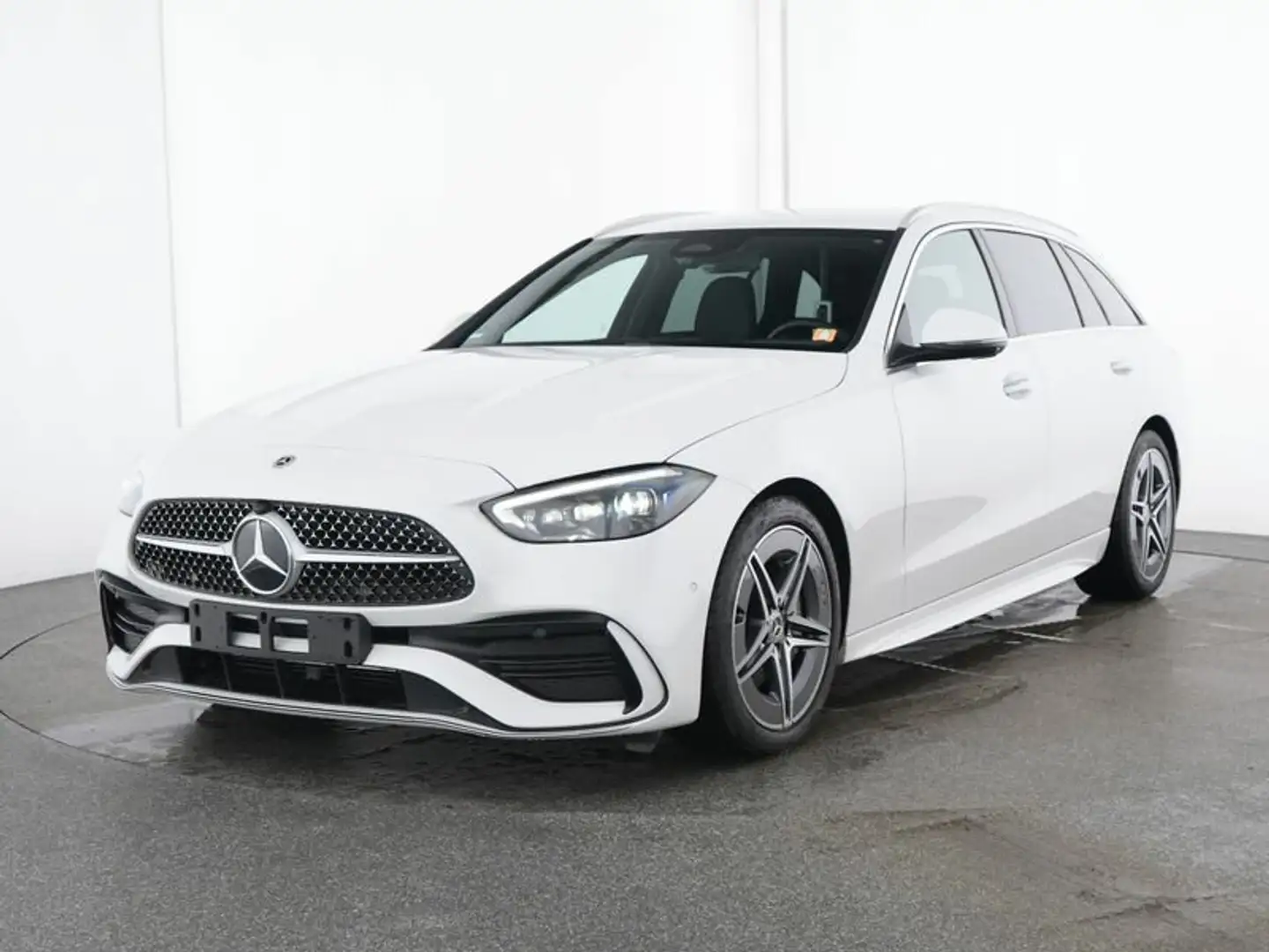 Mercedes-Benz C 200 C 200 T AMG Line AHK 360° Memory Totw KEYLESSGO Weiß - 2