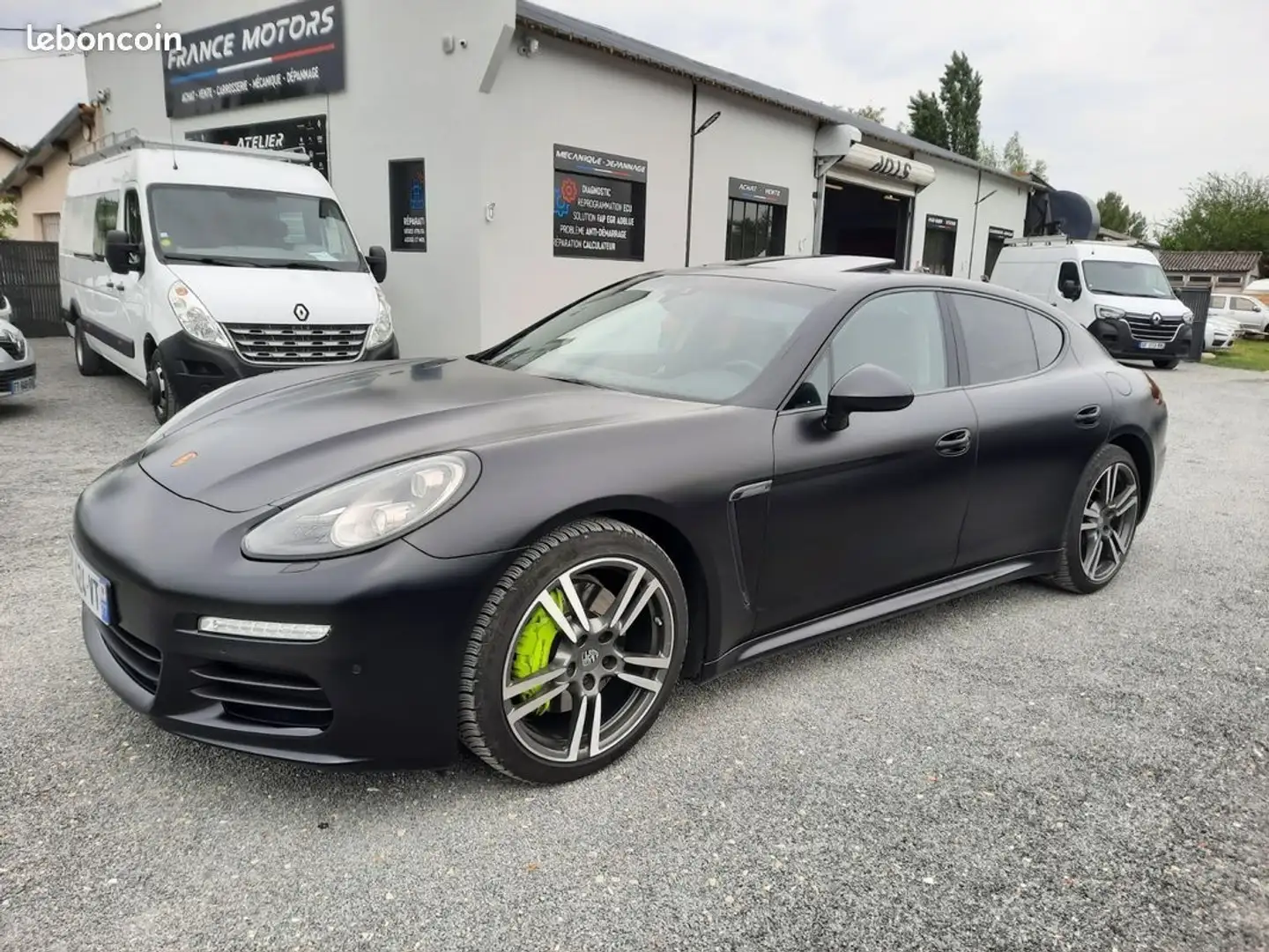 Porsche Panamera Hybrid S Tiptronic 210500KMS ETAT IRREPROCHABLE FI Noir - 1