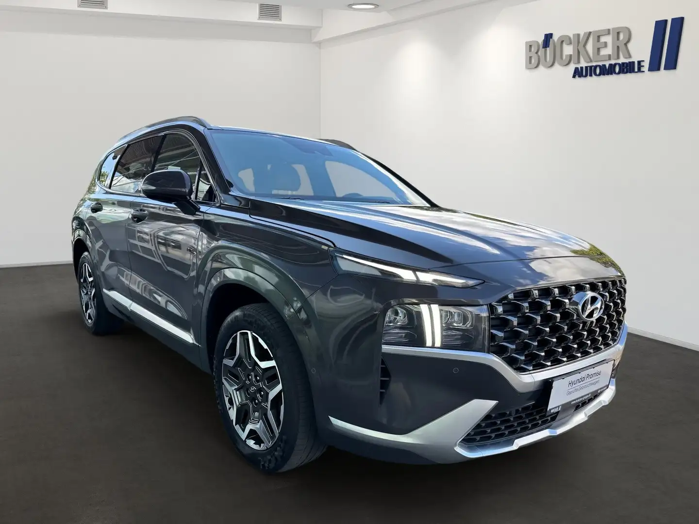 Hyundai SANTA FE 1.6 PHEV 4WD Signature AHK LEDER PANO LED Braun - 2