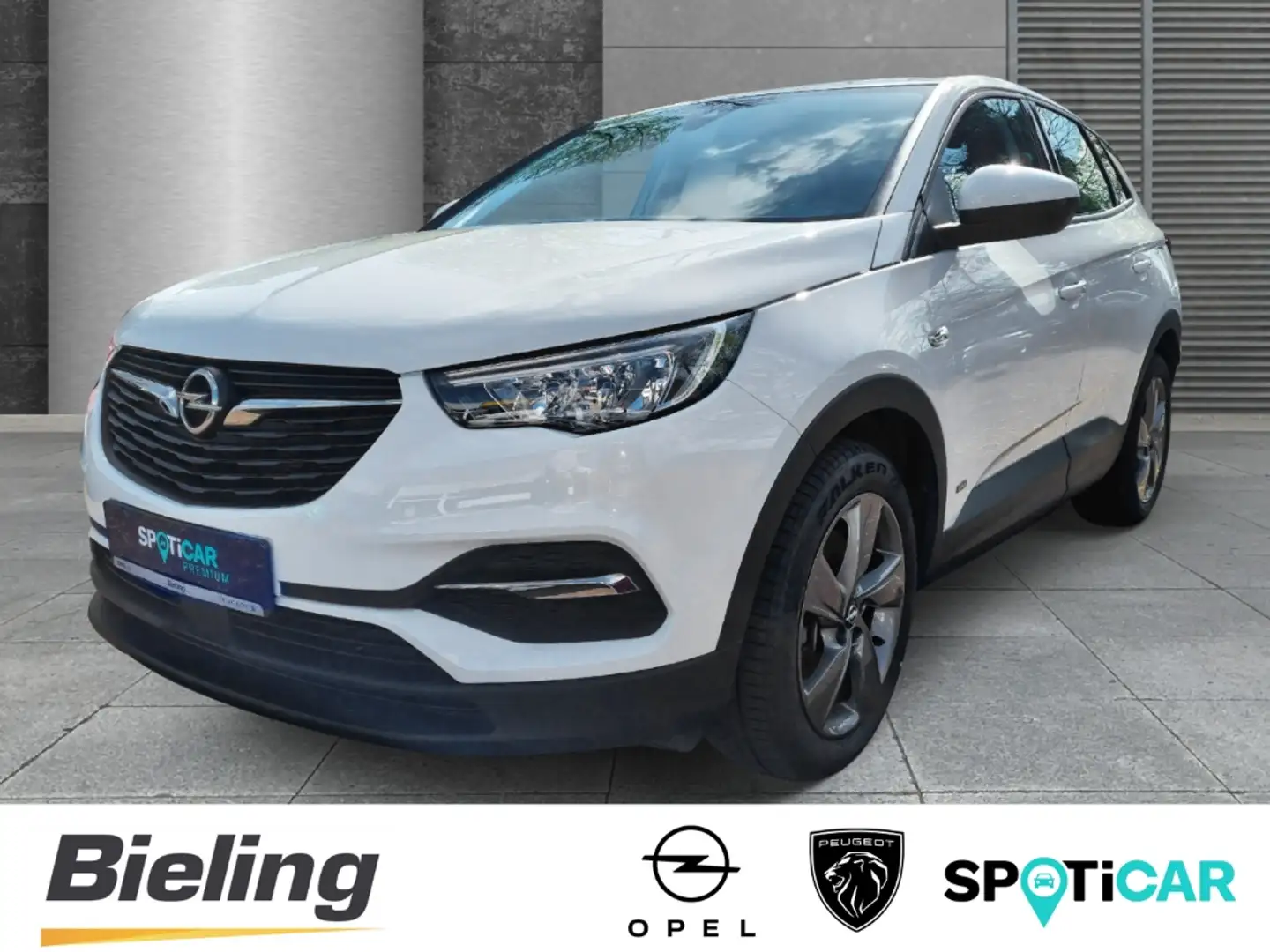 Opel Grandland X PHEV 1.6 Turbo Edition 1. Hand UNFALLFREI Weiß - 1