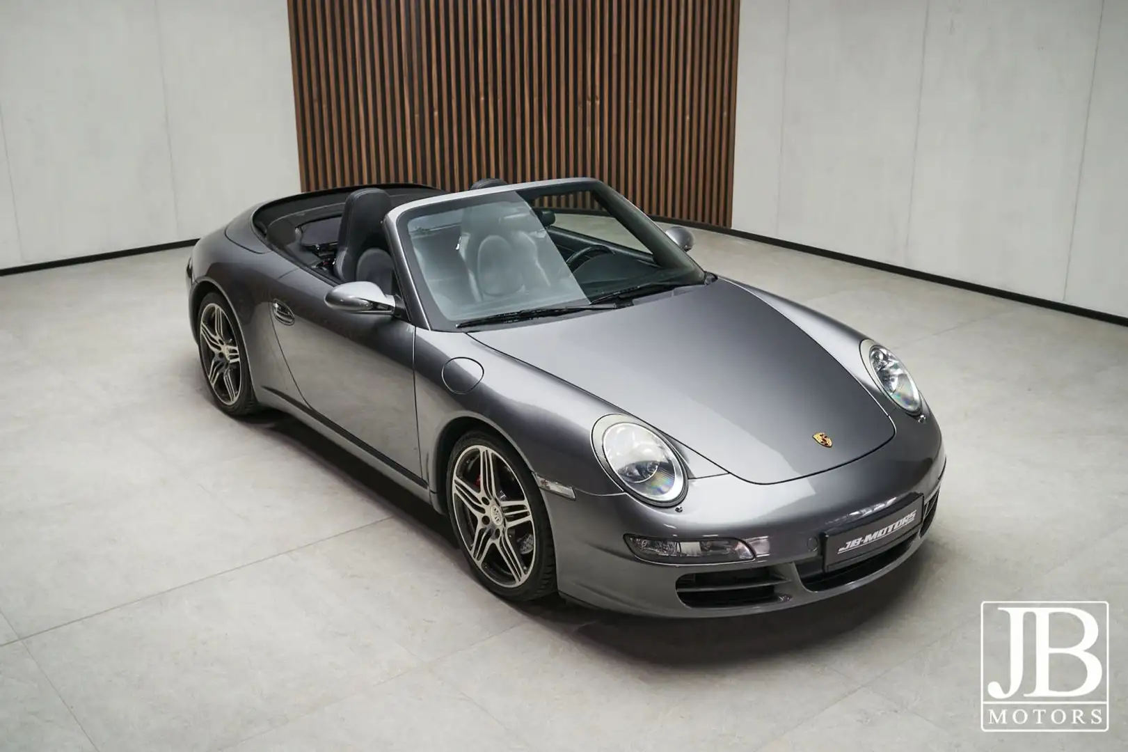 Porsche 997 .1 Carrera S Cabrio BOSE Vollleder Chrono Grau - 1