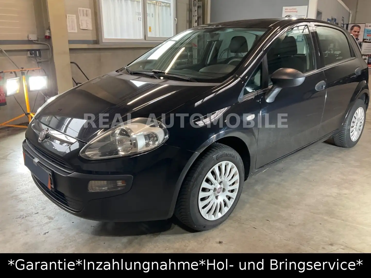 Fiat Evo Punto 1.4 Active *TÜV 11-2025*SCHECKHEFT*AC* Negro - 1