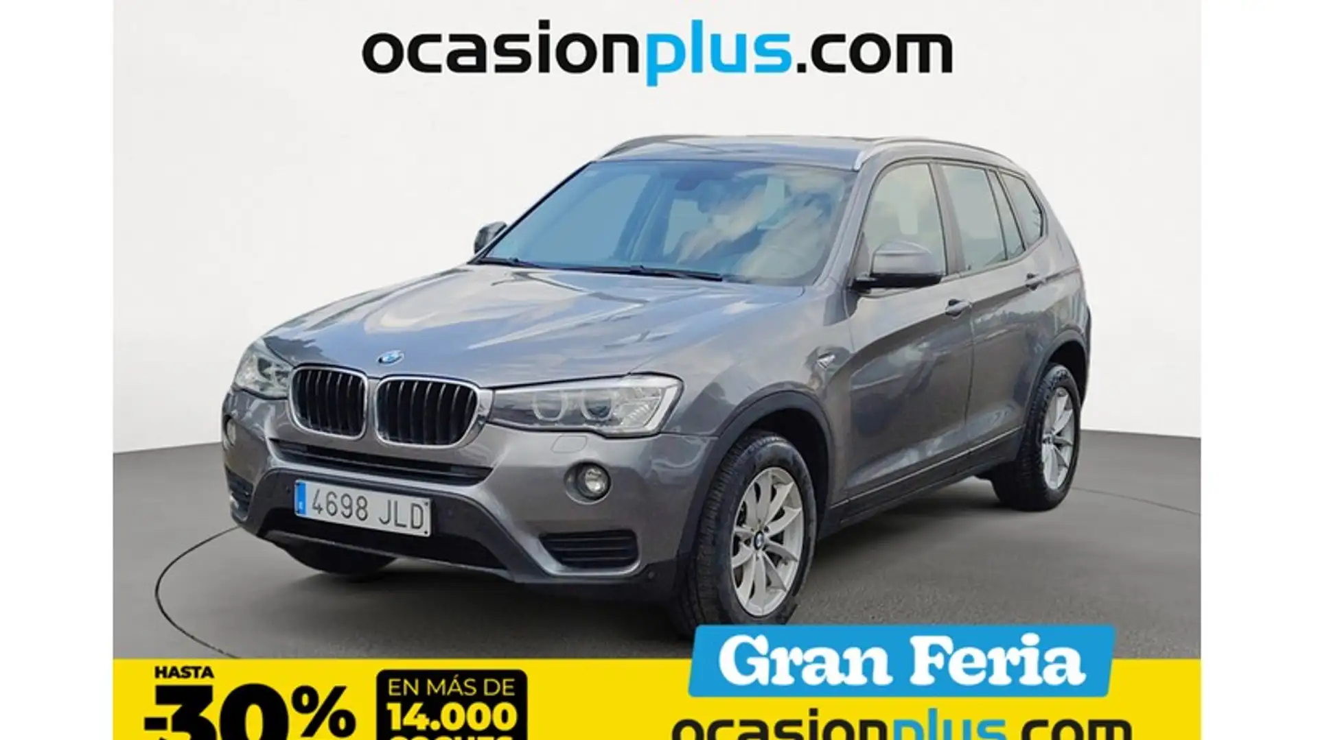 BMW X3 sDrive 18dA Gris - 1