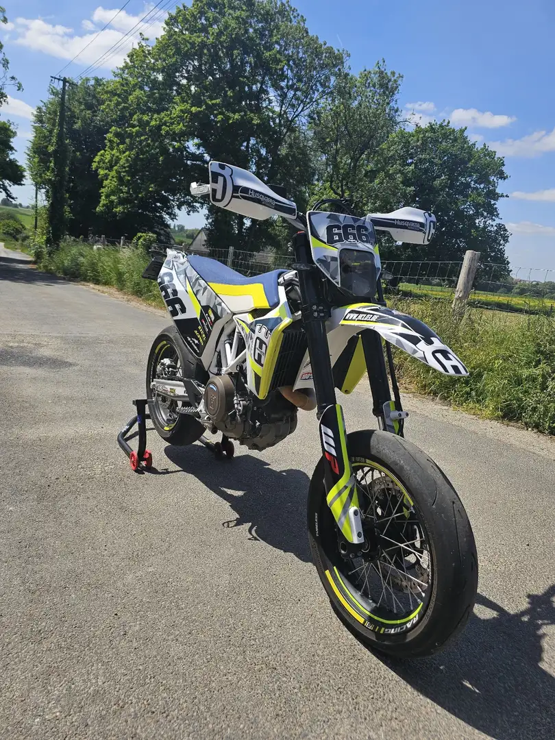 Husqvarna 701 Supermoto Papier A2 (Débrider) Blanc - 1