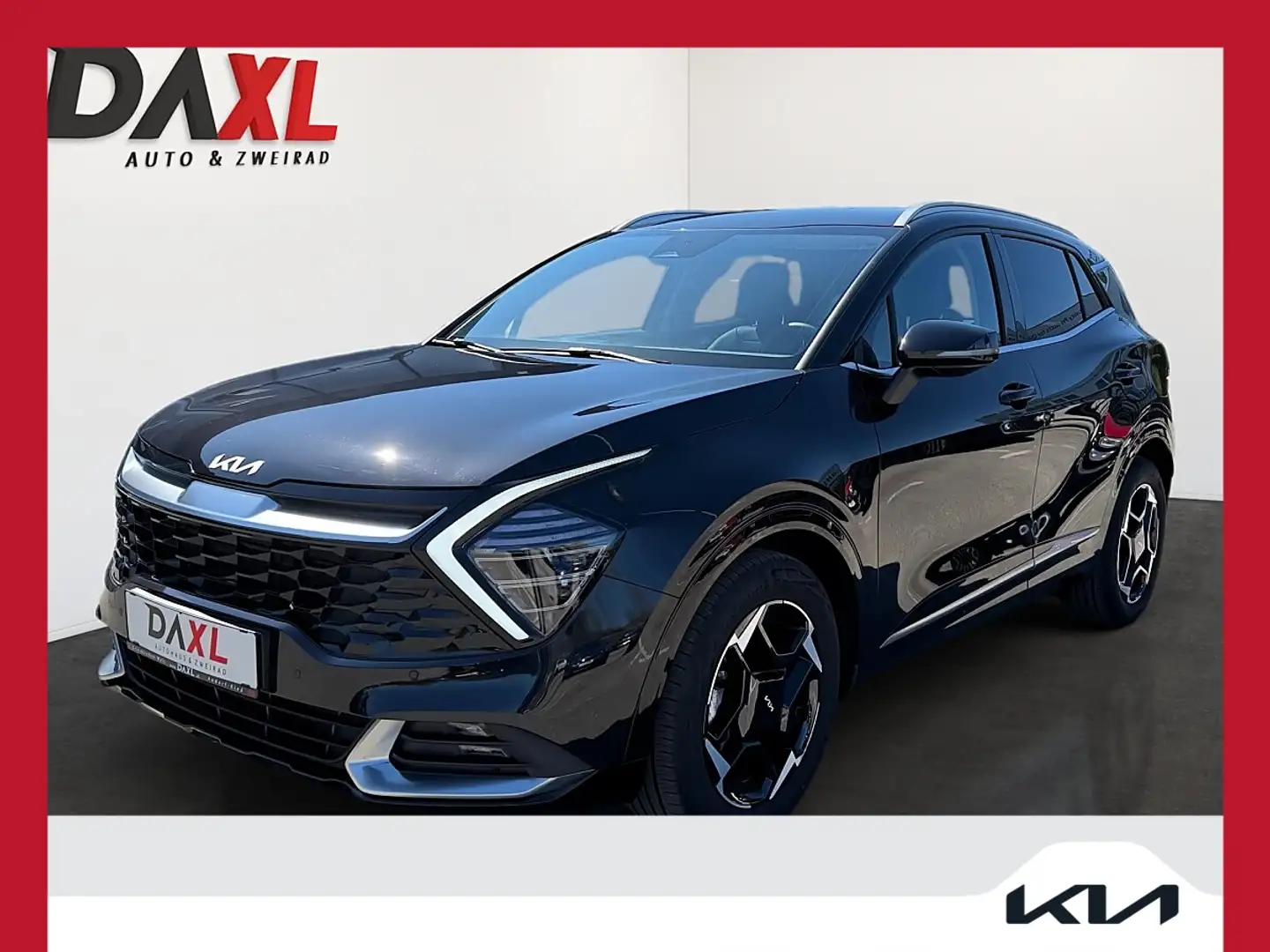 Kia Sportage 1,6 TGDI 48V Gold DCT *1. Besitz* Schwarz - 1