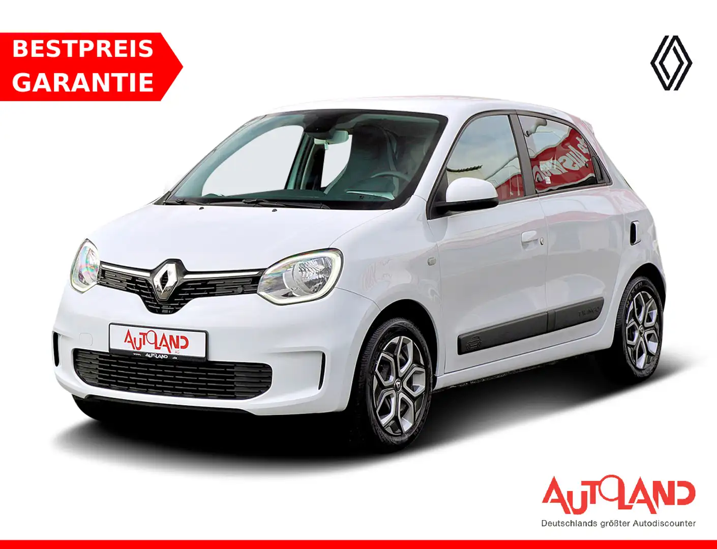 Renault Twingo 1.0 SCe 75 Limited Klima Bluetooth USB Blanc - 1