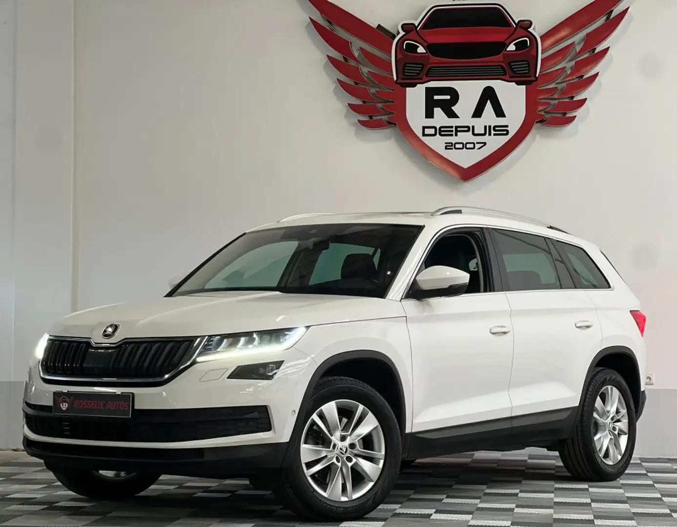 Skoda Kodiaq 2.0 TSI STYLE 4X4 180CH DSG7 1ER Wit - 2