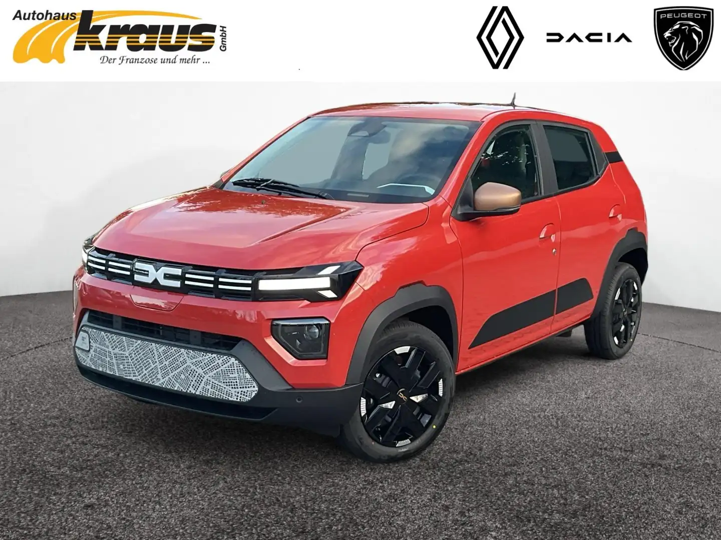 Dacia Spring Electric Extreme 65 CCS PDC VORNE SCHUKO* Rot - 1