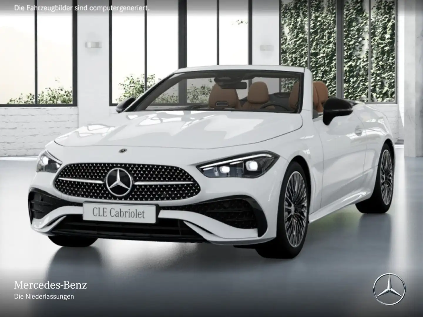 Mercedes-Benz CLE 200 AMG+NIGHT+BURMESTER+KAMERA+TOTW+KEYLESS+9G Weiß - 2
