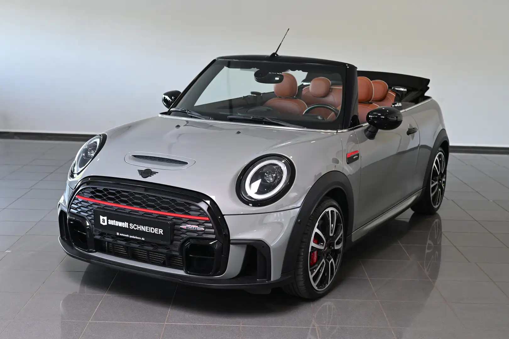 MINI John Cooper Works Cabrio JCW Trim SHZ Leder 18 Grau - 1