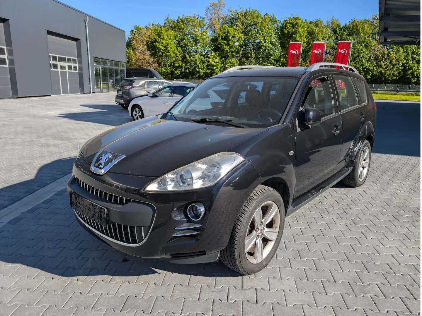 Peugeot 4007 Sport 4WD *Motor+Getriebe OK* Schwarz - 1