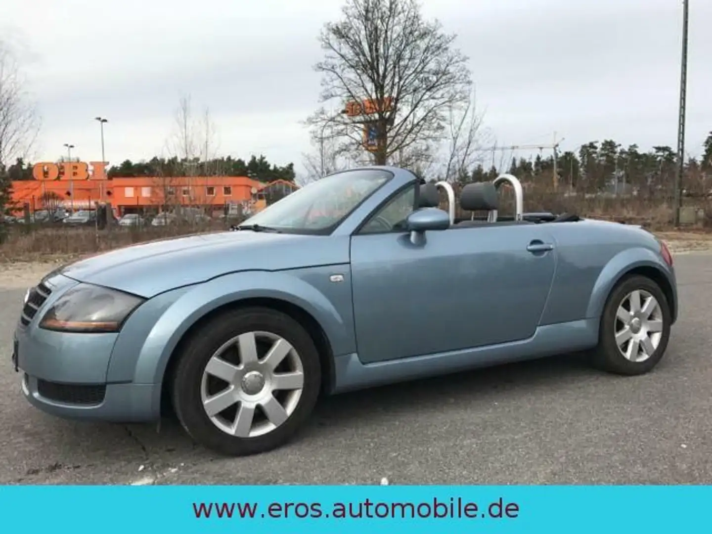 Audi TT Roadster 1.8 T /Euro4/EL.Verdeck/1.Hand Blau - 1
