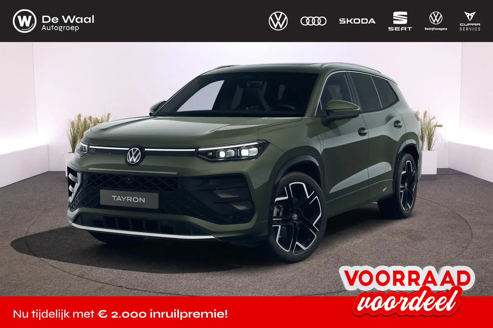 Volkswagen Tayron R-Line Edition 1.5 DSG eHybrid Groen - 1