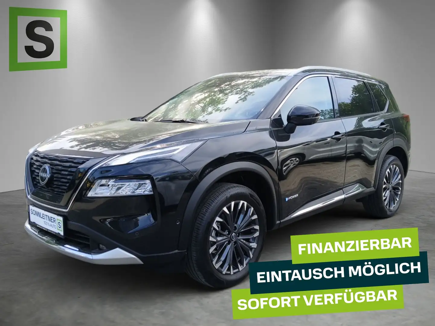 Nissan X-Trail X-TRAIL Tekna 1.5 VC-T e-4orce 214 PS 5S mit Glasdach Schwarz - 1