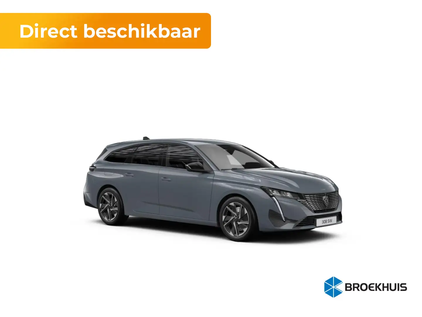 Peugeot 308 Allure | 17" lichtmetalen velgen 'HALONG' | Achter Grijs - 1