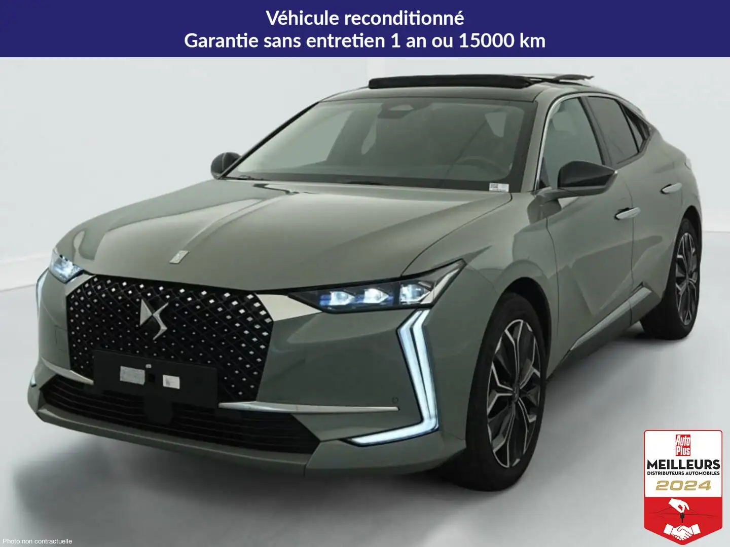 DS Automobiles DS 4 DS4 PureTech 130 EAT8 Rivoli Gris - 1