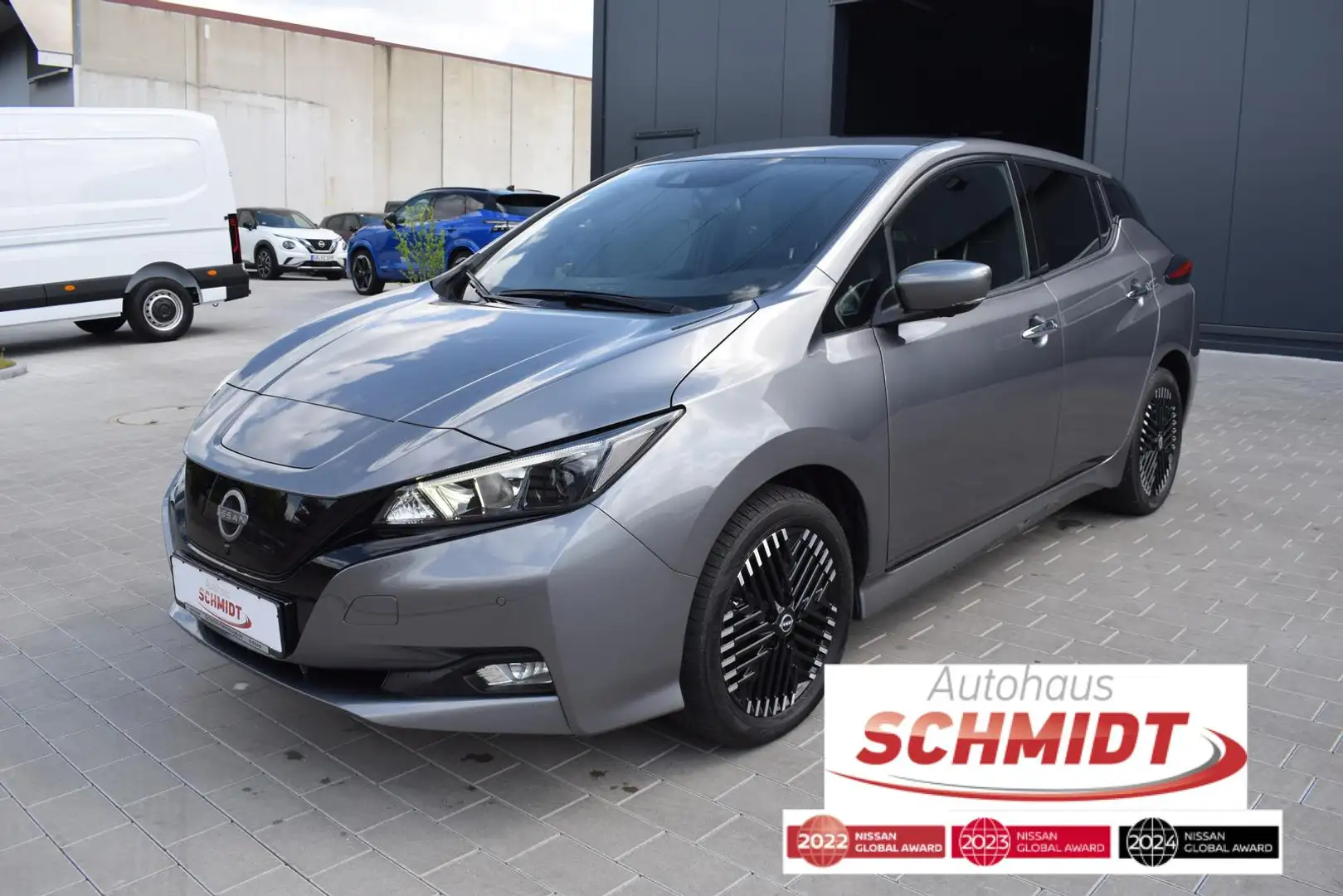 Nissan Leaf e+ 59kwh N-Connecta Winter Gris - 1