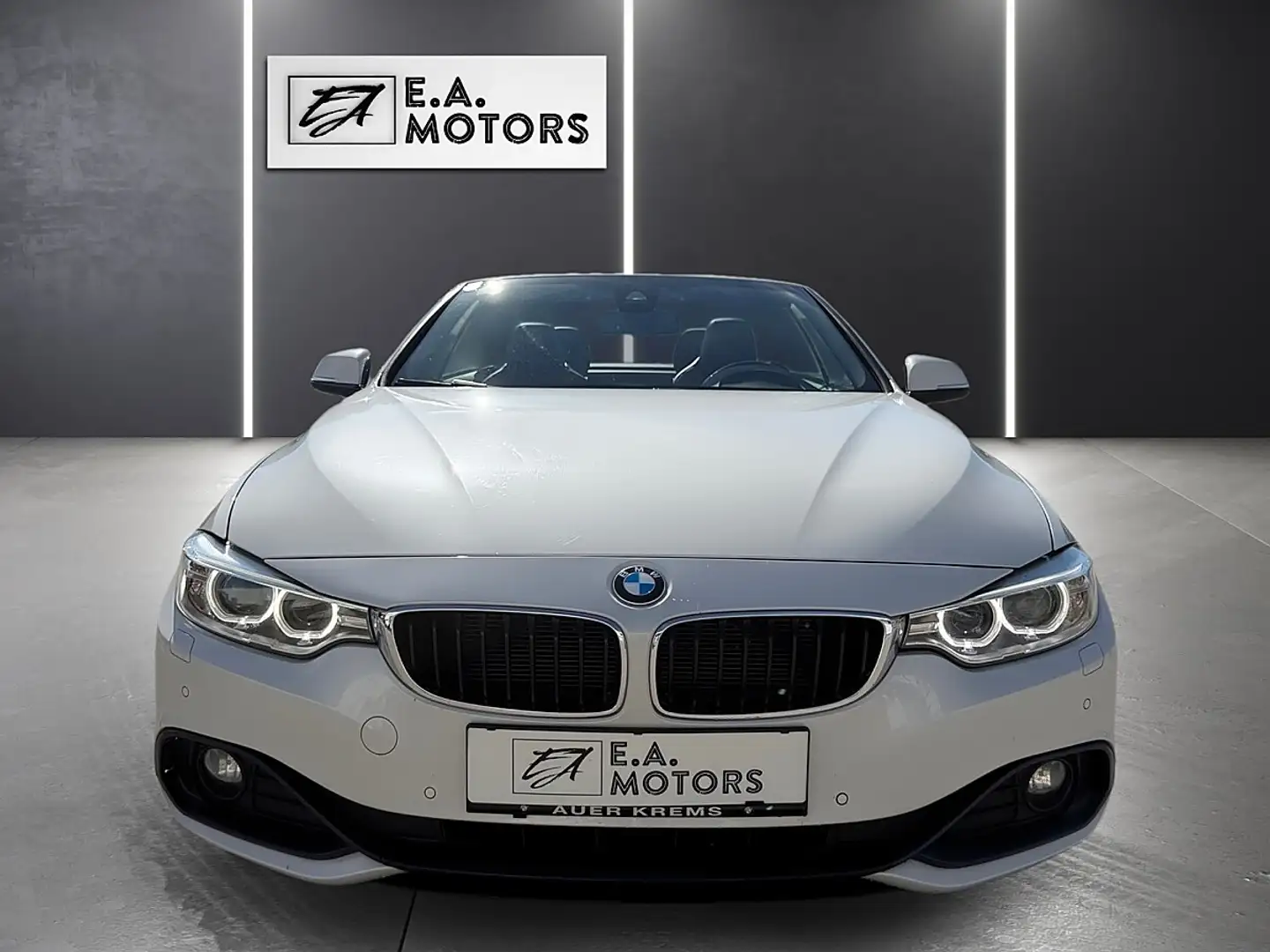 BMW 420 d Sport Line Weiß - 2