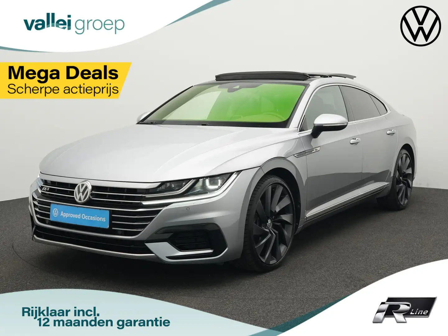 Volkswagen Arteon 2.0 TSI 190 pk DSG Business R Exclusive / R-Line | Zilver - 1