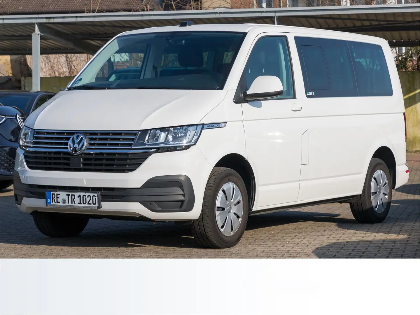 Volkswagen T6.1 Caravelle DSG 8-SITZE NAVI CLIMATRONIC Weiß - 2