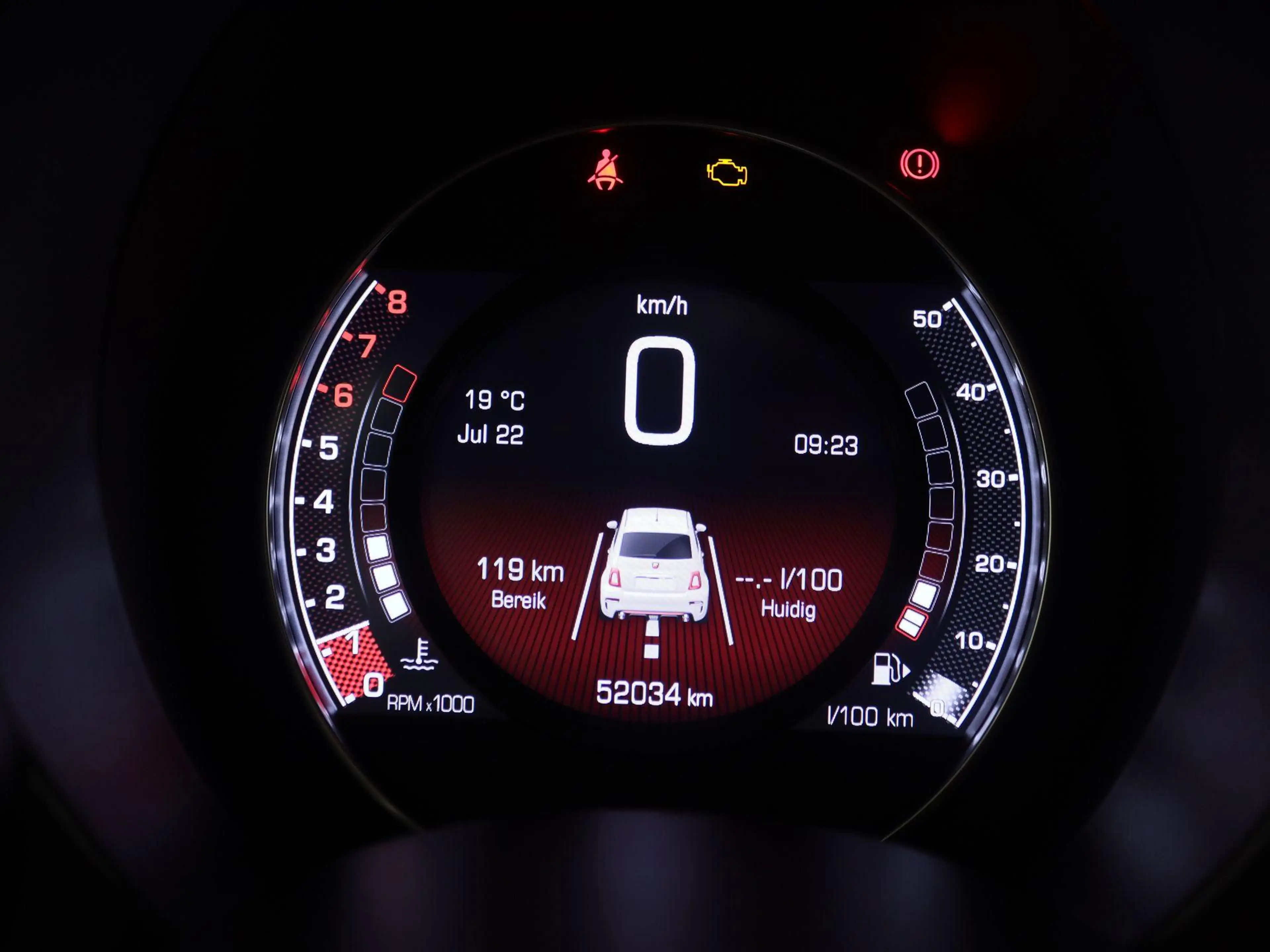 Fiat 500 Abarth 1.4 T-Jet 595 | Sabelt kuipstoelen | Monza uitlaat — photo 8