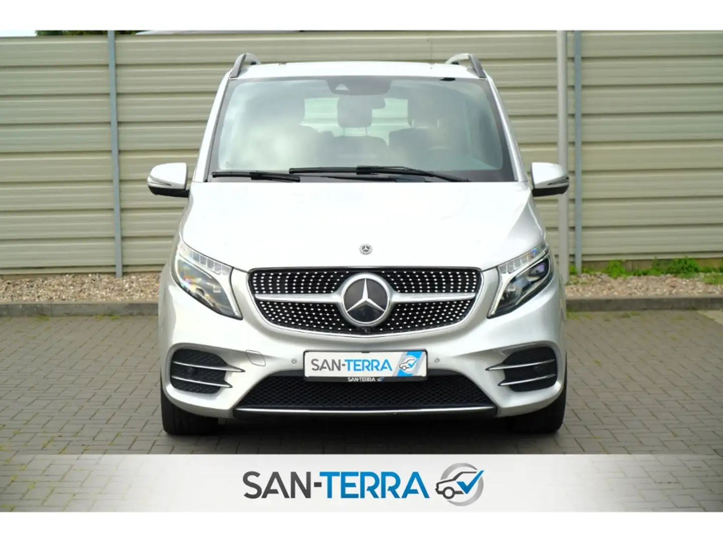 Mercedes-Benz V 300 d AVANTGARDE LANG LEDER*MULTI-LENKRAD*PDC*KLIM Silber - 2
