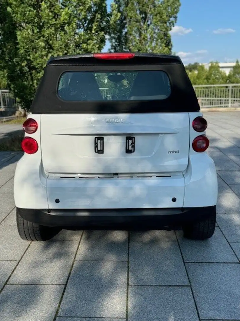 smart forTwo smart fortwo cabrio cabrio pure micro hybrid drive Weiß - 2