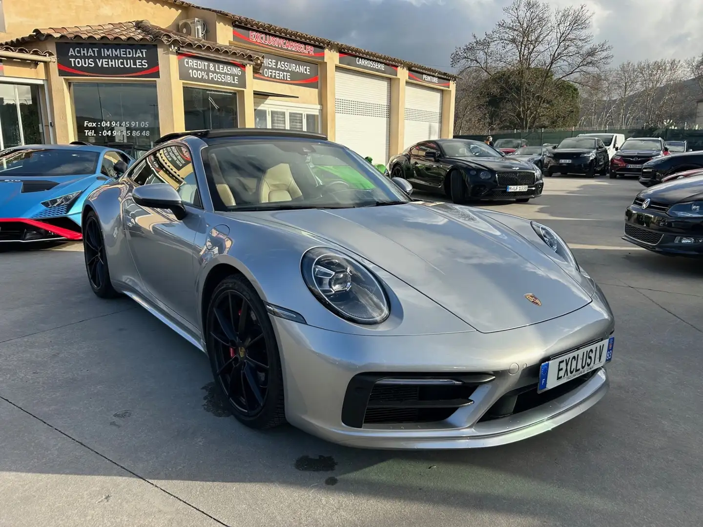Porsche 911 (992) 3.0 450CH 4S PDK MY20 Grey - 2