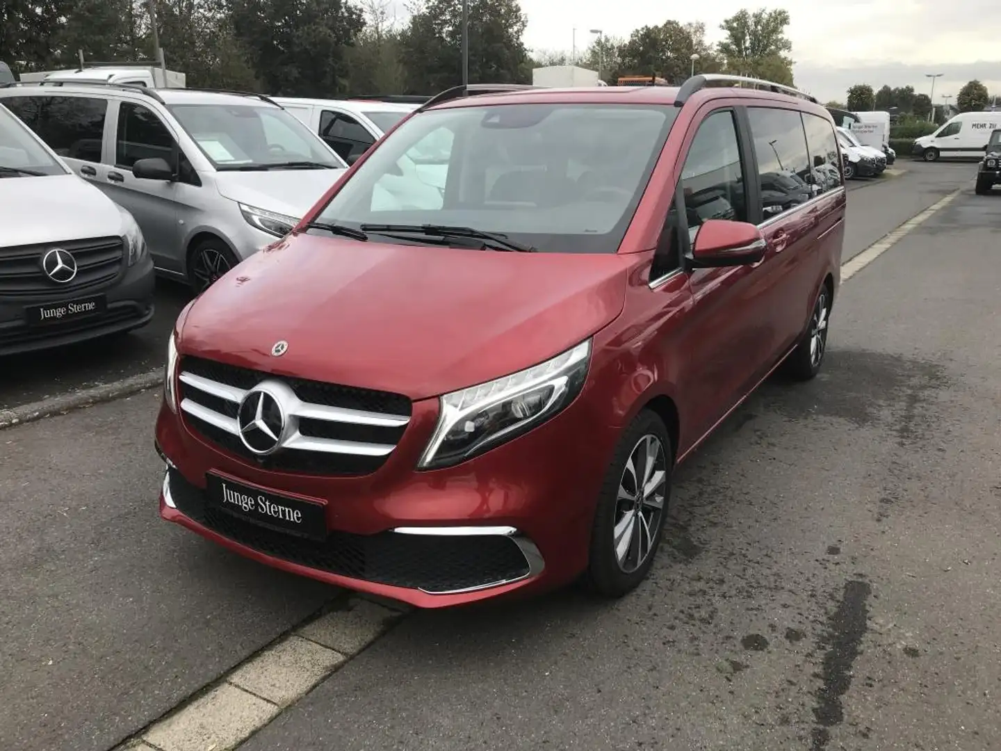 Mercedes-Benz V 250 d AVANTGARDE EDITION Lang el.Schiebe PDC Rouge - 1