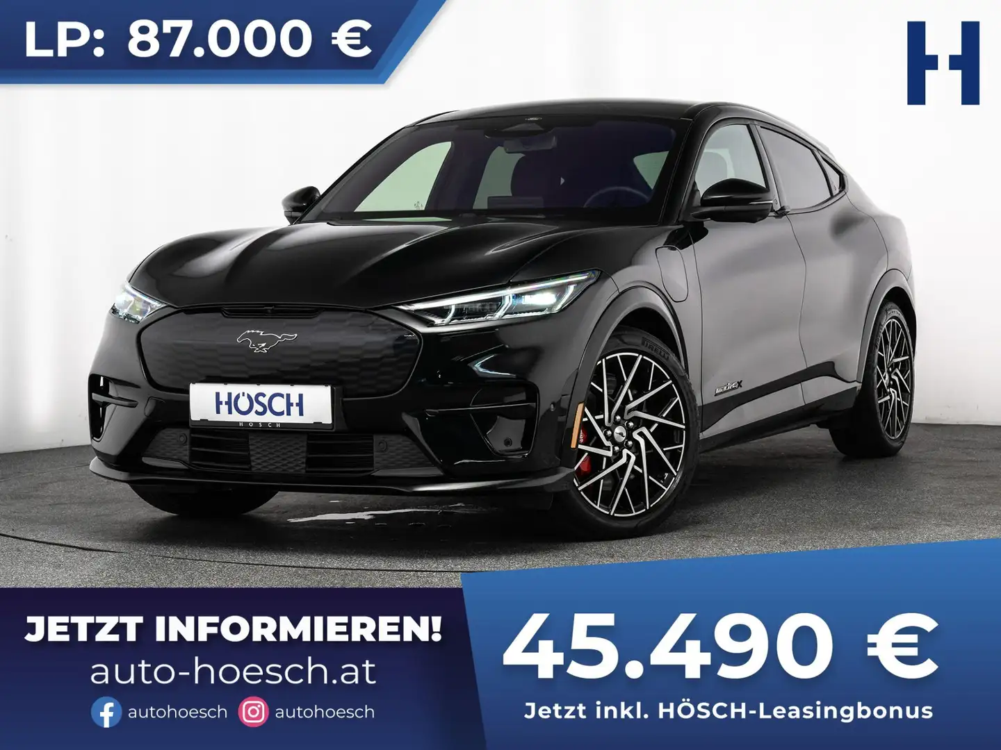Ford Mustang Mach-E Elektro 99kWh GT AWD Extended Range -48% Siyah - 1