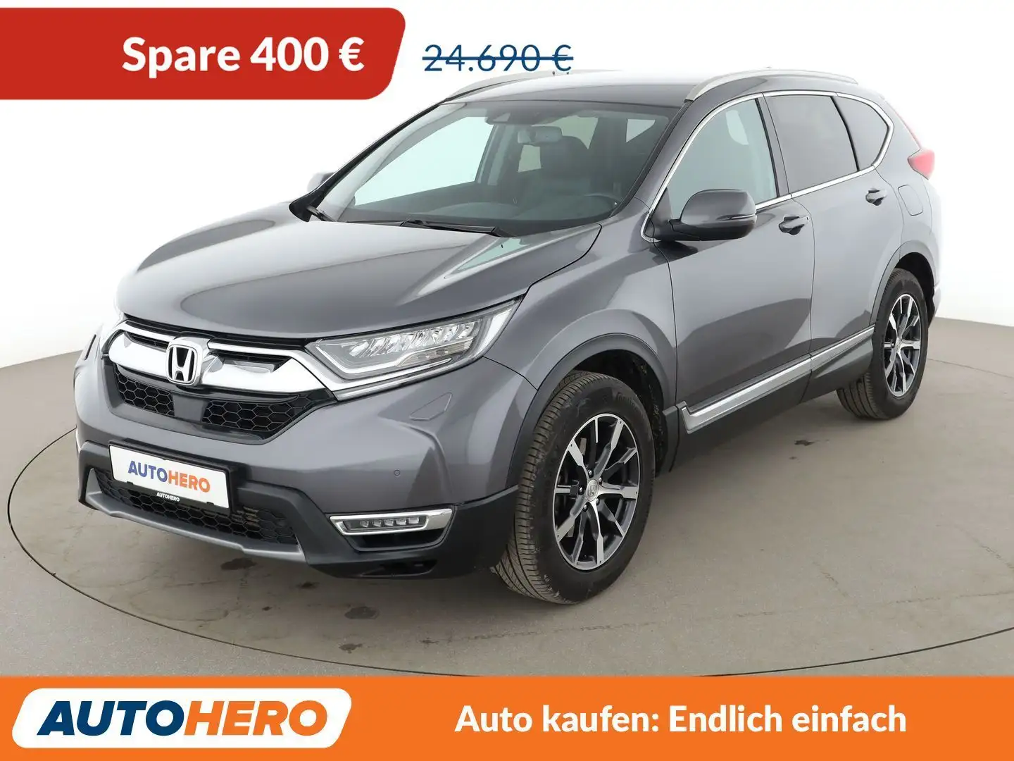 Honda CR-V 1.5 Turbo Lifestyle 4WD Aut.*NAVI*LED*ACC*CAM*PDC* Gris - 1