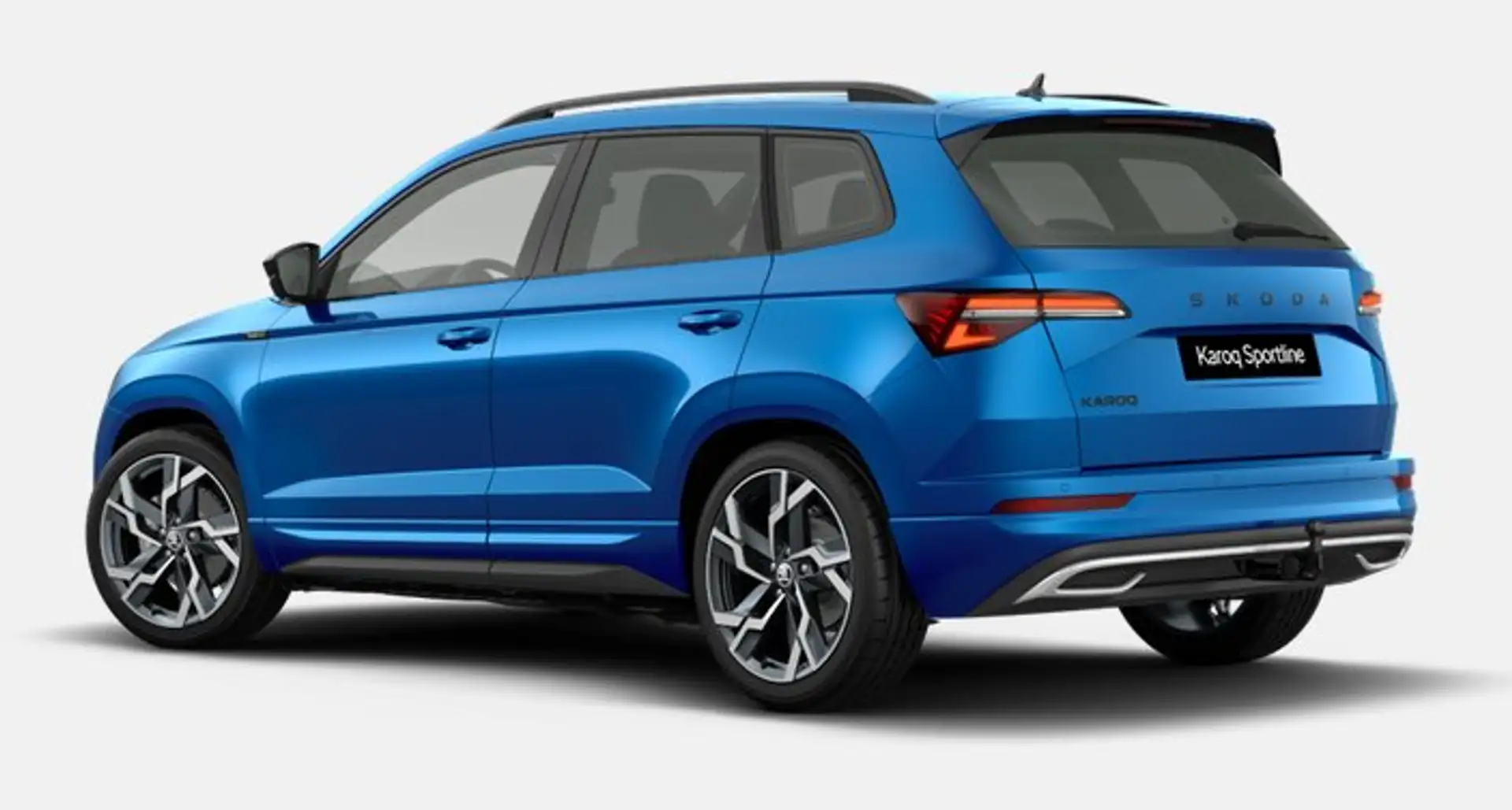 Skoda Karoq 1.5 TSI Automatik Sportline Leder Panorama AHK 19" Blauw - 2