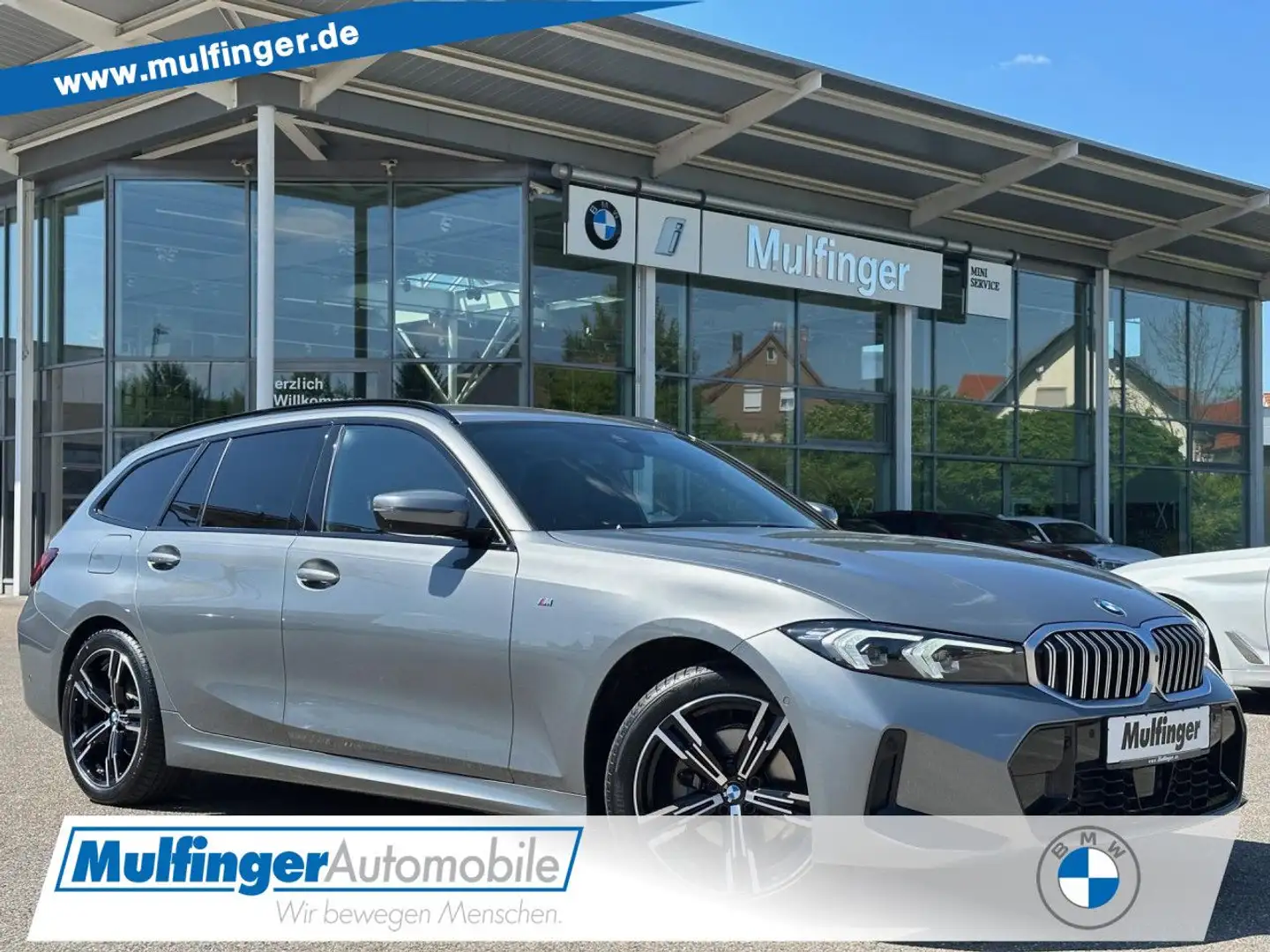 BMW 320 i T. M Sport FACELIFT SuView HUD ACC HiFi AHK Grau - 1