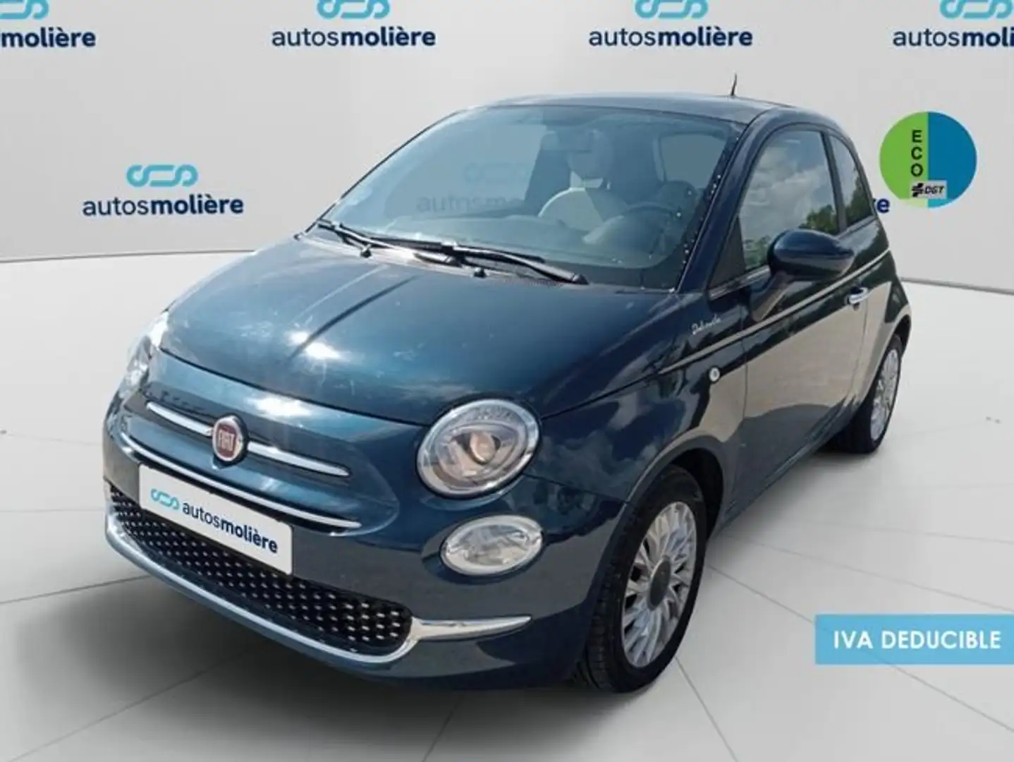 Fiat 500 1.0 Hybrid Dolcevita 52kW Bleu - 1