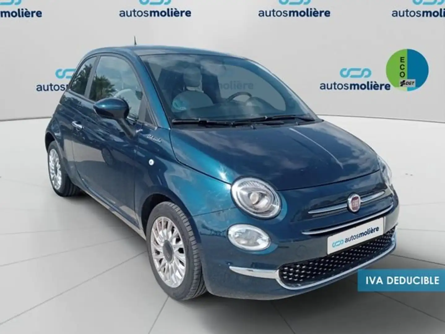 Fiat 500 1.0 Hybrid Dolcevita 52kW Bleu - 2