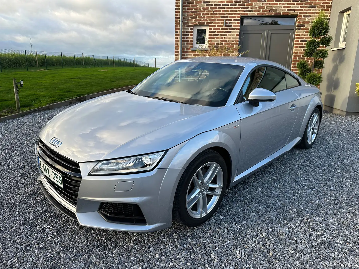 Audi TT TT Coupé 2.0 TFSI S-lLine 230cv Argent - 1