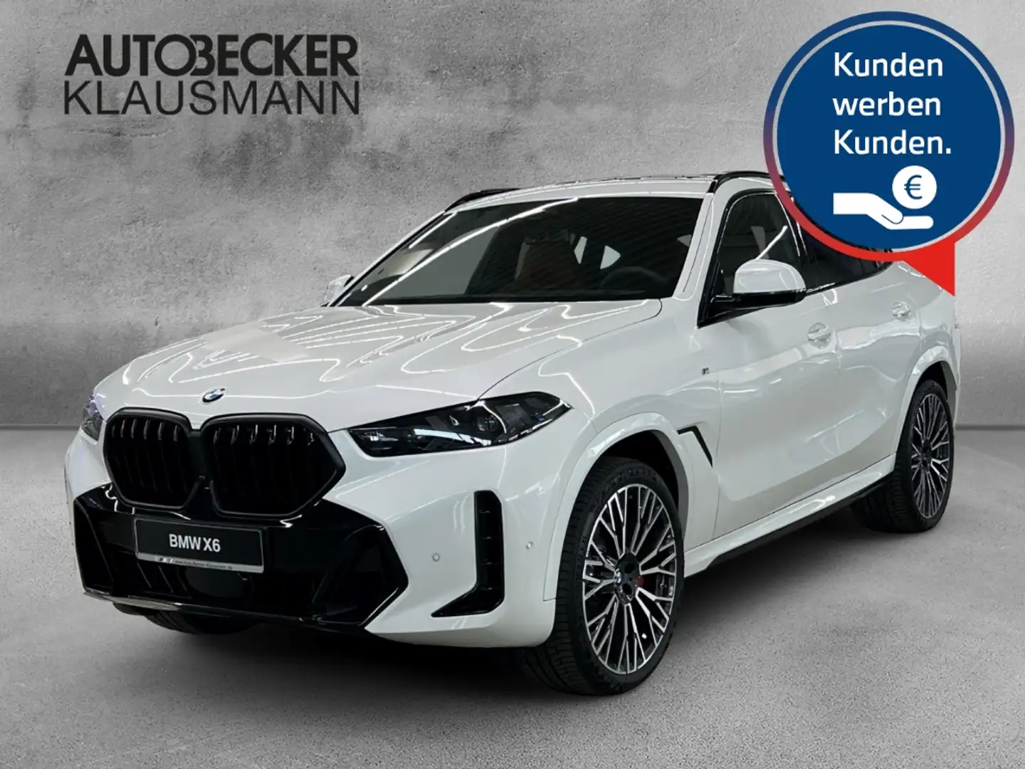 BMW X6 xDrive40d M SPORT Pro LMR 22'' HUD AD El. Panodach Weiß - 1