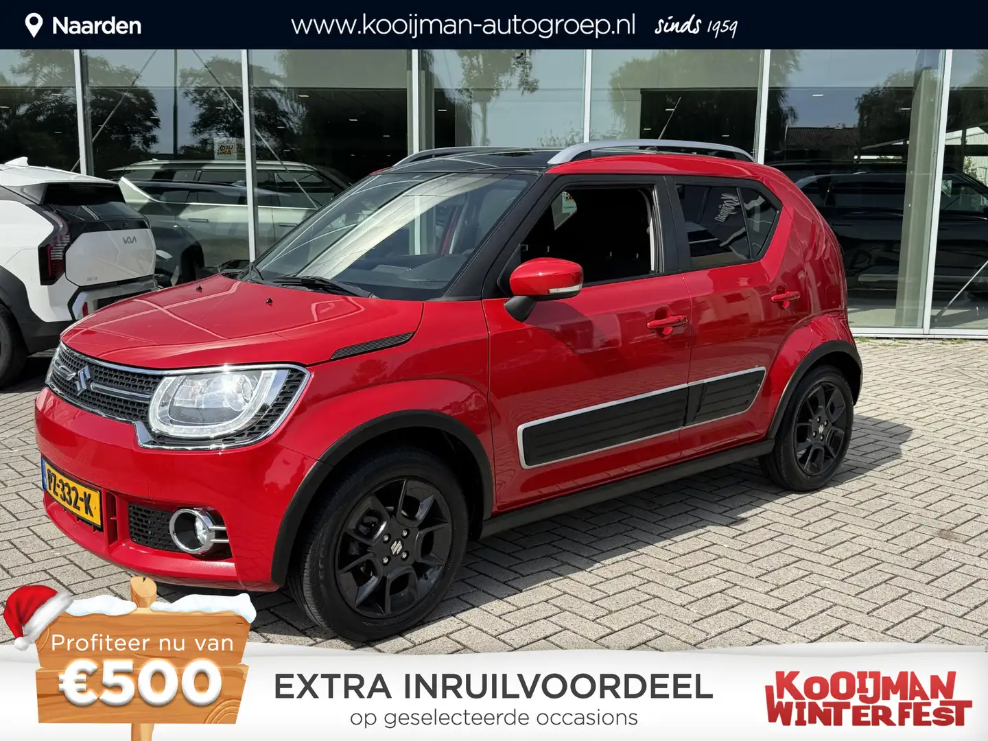 Suzuki Ignis 1.2 Stijl Smart Hybrid | Getint Glas | Cruise Cont Rouge - 1