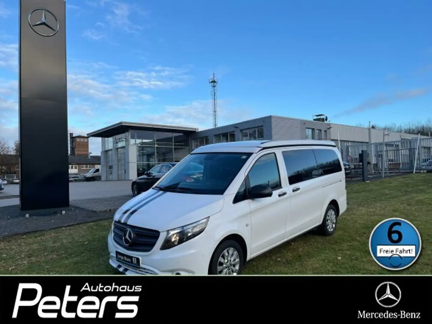 Mercedes-Benz Vito Marco Polo 200 d ACTIVITY Kamera/Klima/Tempomat Bianco - 1