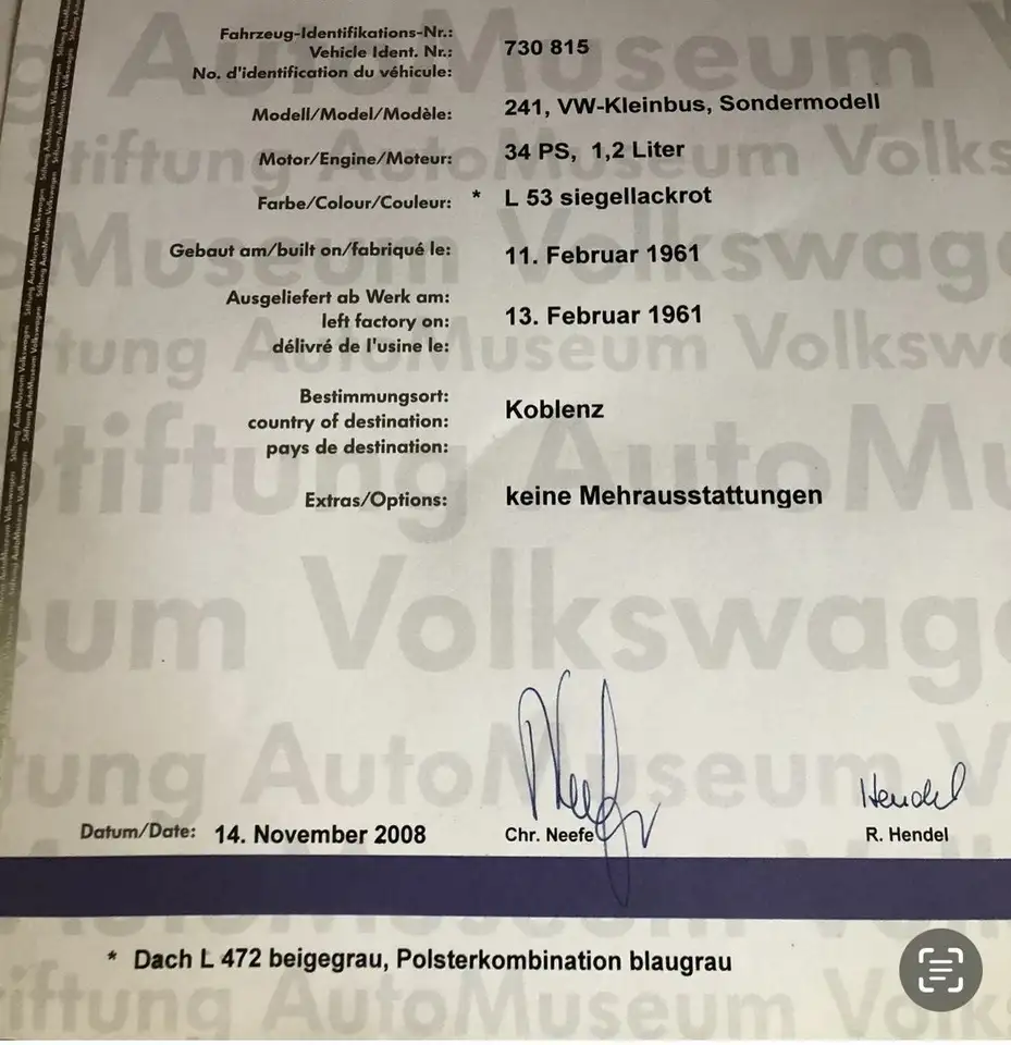 Volkswagen T1 Samba 23 Fenster / deutsche Produktion, foto 11