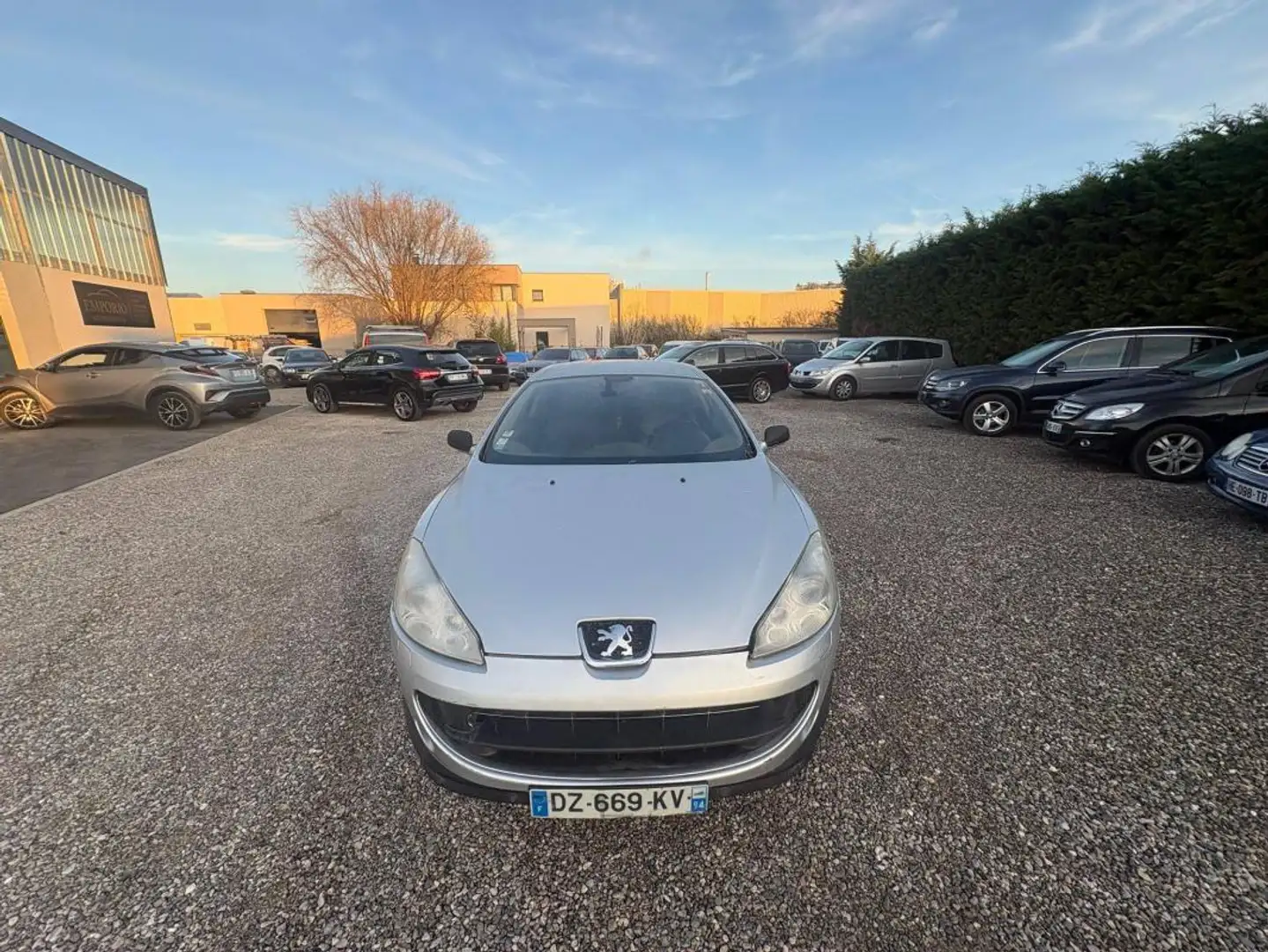 Peugeot 407 2.7 V6 HDi Griffe BAa FAP Grau - 2