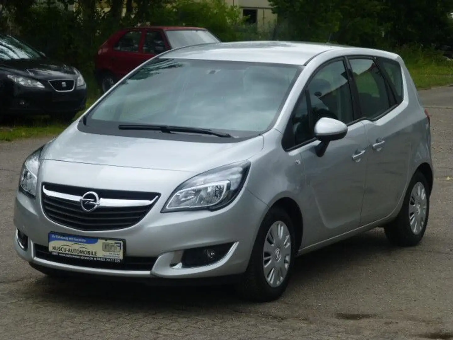 Opel Meriva B Edition-2.HAND Silber - 1