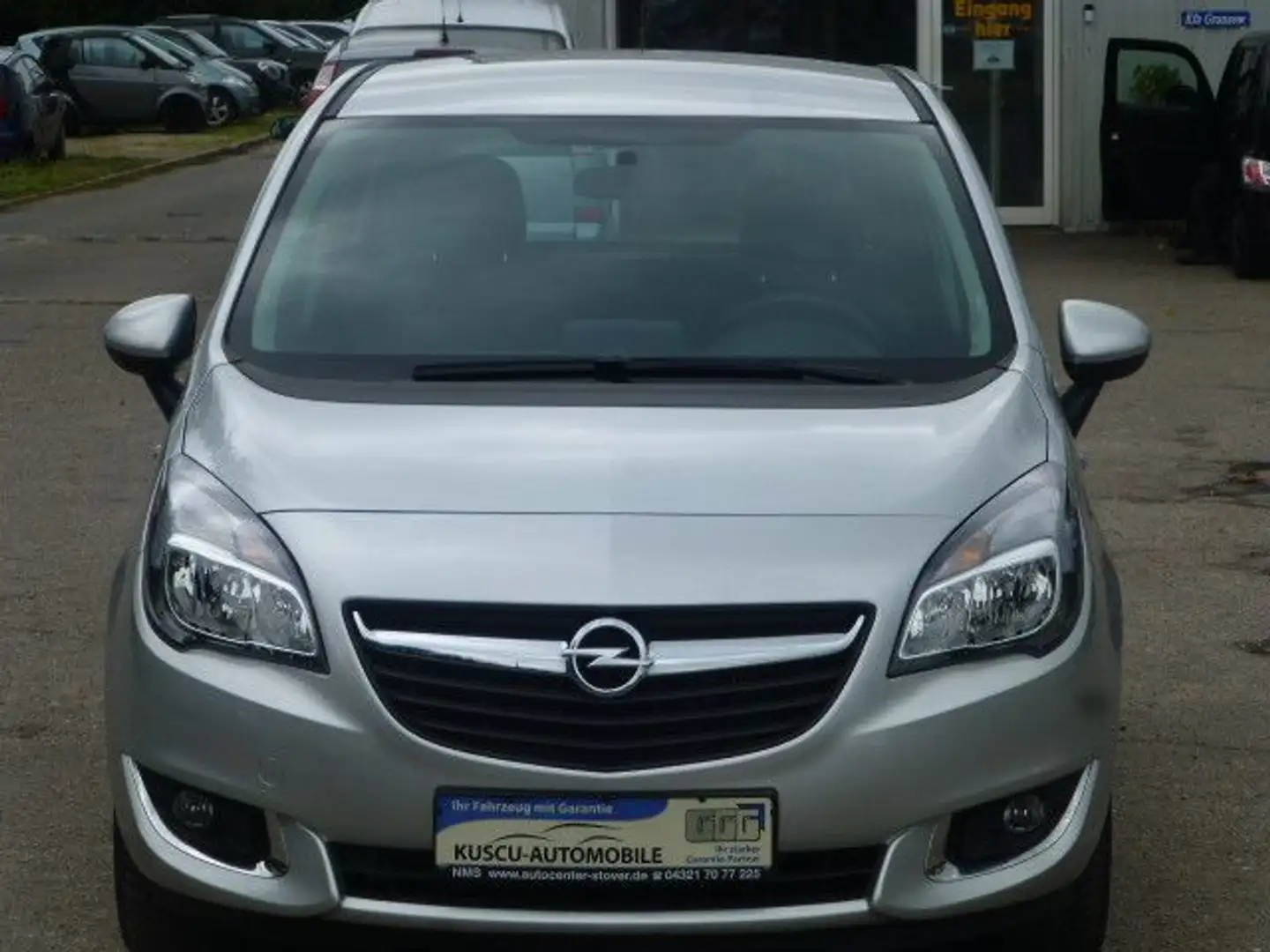 Opel Meriva B Edition-2.HAND Silber - 2