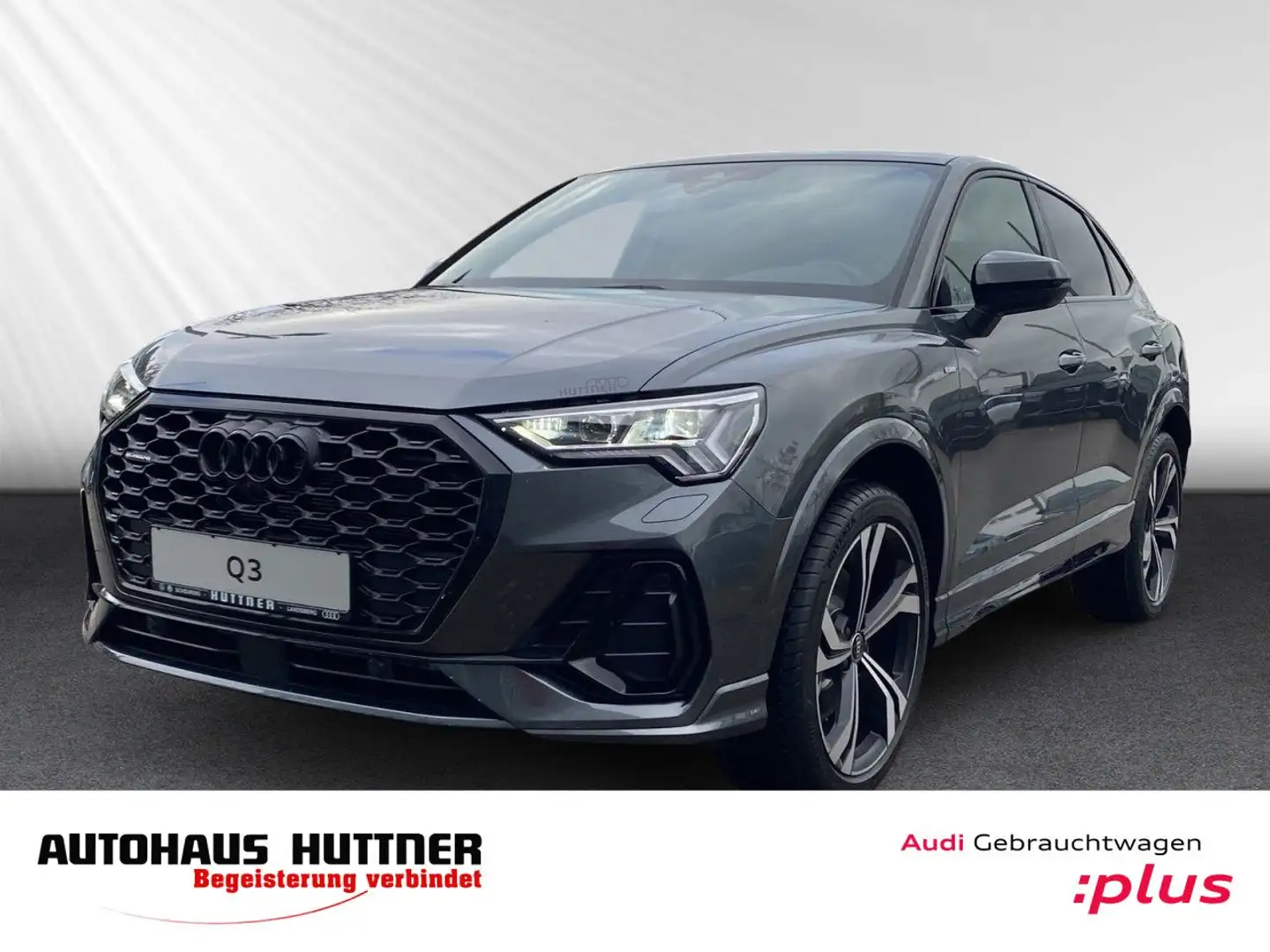Audi Q3 Sportback S line 40 TDI quattro S tronic Navi Gris - 1