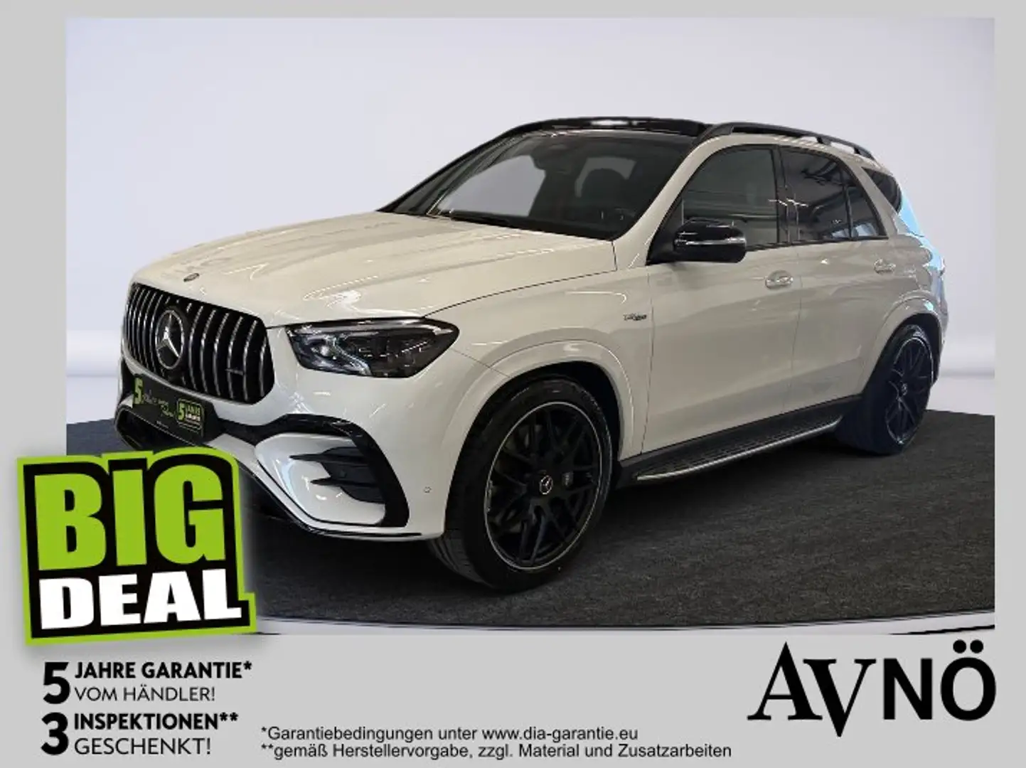 Mercedes-Benz GLE 53 AMG AMG GLE 53 4M+ HYBRID PREMIUM PANO SD BURMESTER Weiß - 1