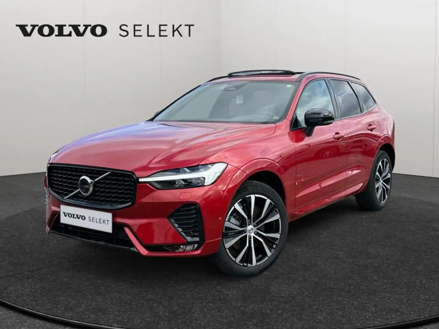 Volvo XC60 B4 Ultimate Dark/ Diesel Rood - 1