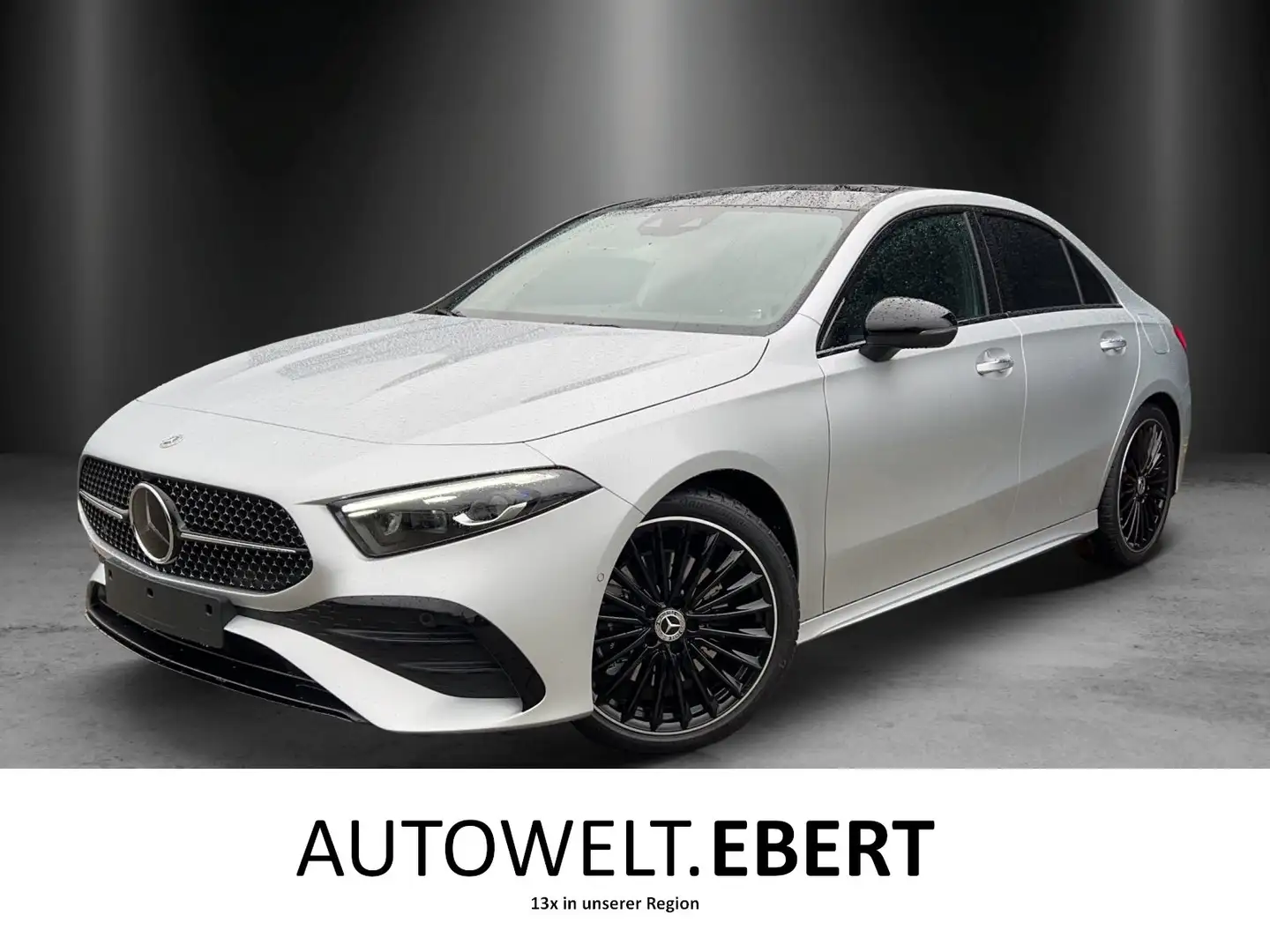 Mercedes-Benz A 220 d Lim+AMG-Line+Burmester+DISTRONIC+PSD+19" Gümüş rengi - 1