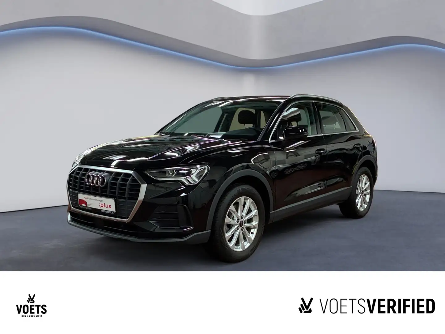 Audi Q3 45 TFSIe S-tronic LED+AHK+PDC Schwarz - 1