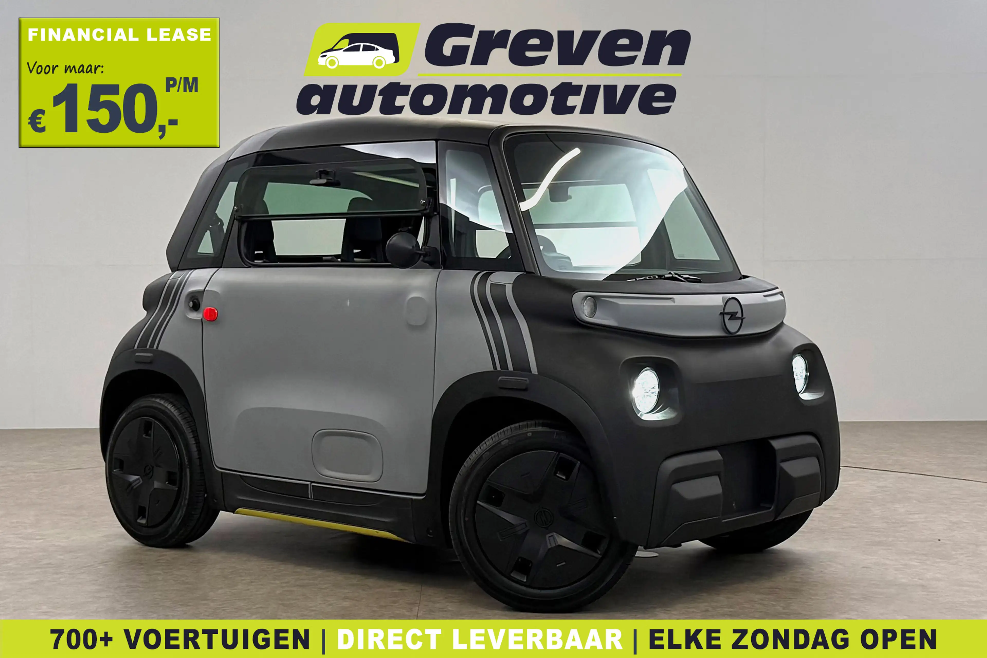 Opel Rocks-e 5.5 kWh Tekno | Brommobiel | 2 Zits | Panoramadak